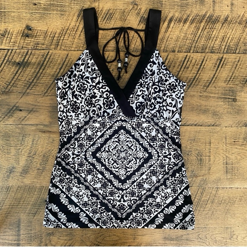 White House Black Market Turquoise Blouse